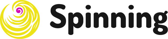 Spinning logo design