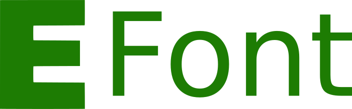 Font logo design