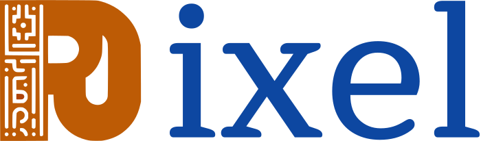 Pixel logo design