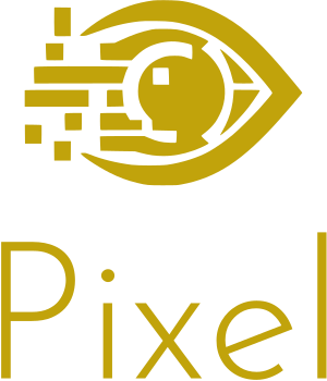 Pixel logo design