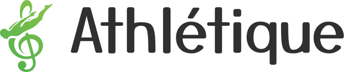 Athlétique logo design