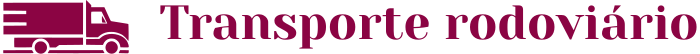 Transporte rodoviário logo design