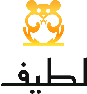 لطيف logo design