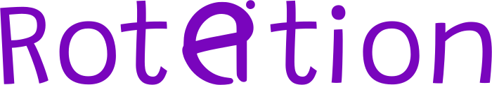 Rotation logo design