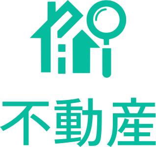 不動産 logo design