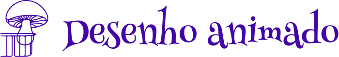 Desenho animado logo design