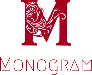 desain logo Monogram