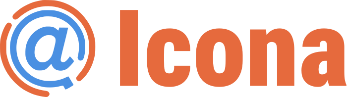 design del logo Icona