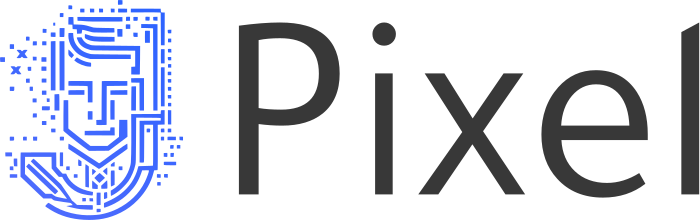 design del logo Pixel