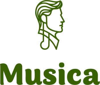 design del logo Musica