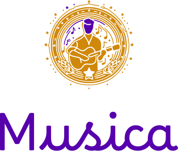 design del logo Musica