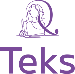 desain logo Teks