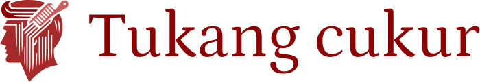 desain logo Tukang cukur