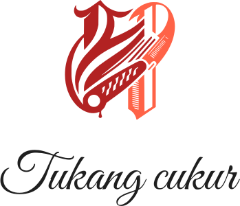 desain logo Tukang cukur