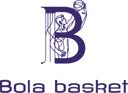 desain logo Bola basket