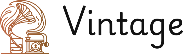 Vintage logo tasarımı