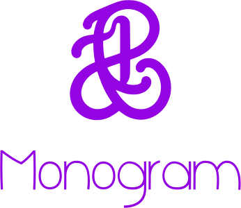 Monogram logo design