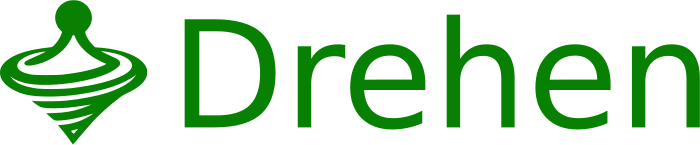Drehen Logo-Design