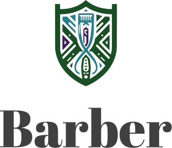 Barber logo design