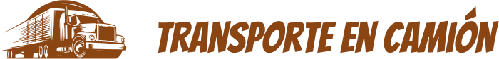 diseño de logotipo Transporte en camión