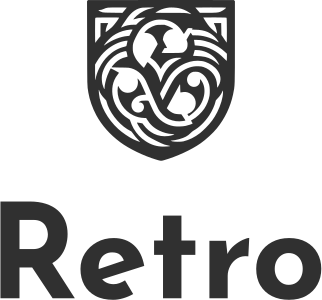 Retro logo design