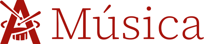 Música logo design
