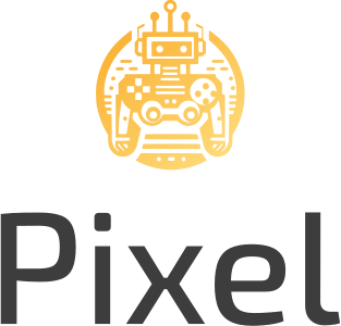 Pixel logo design