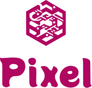 Pixel logo design