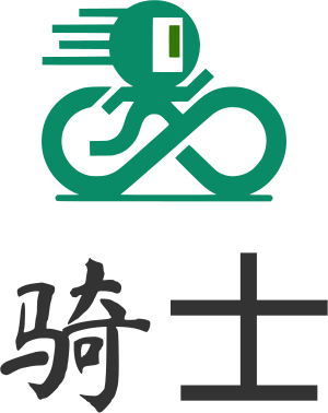 骑士 logo design
