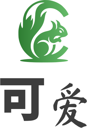 可爱 logo design