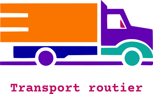 Transport routier logo design