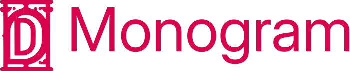 Monogram logo design