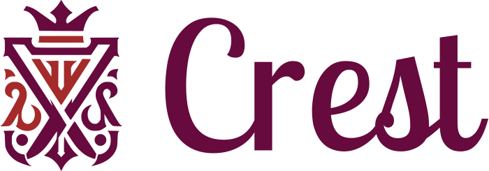 Crest logo design