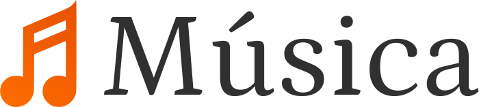 Música logo design