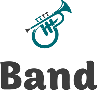 design del logo Band