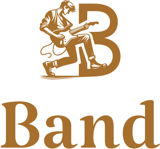 design del logo Band