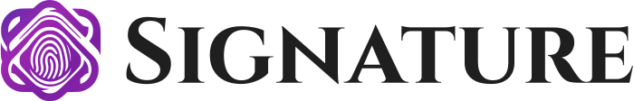 création de logo Signature