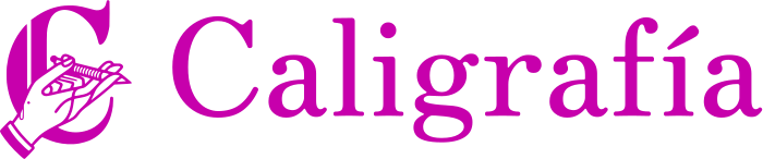 diseño de logotipo Caligrafía