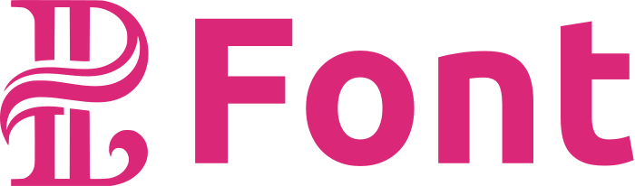desain logo Font