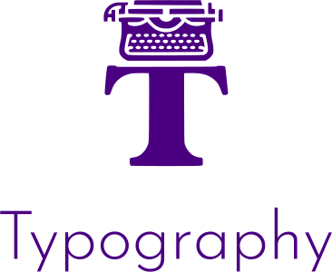 Typography logo design