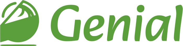 diseño de logotipo Genial