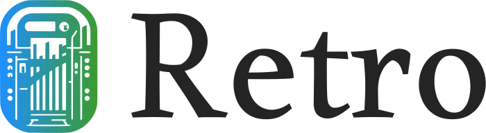 Retro logo design
