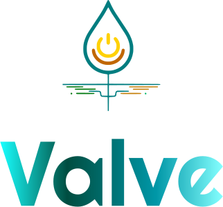 Valve logo design