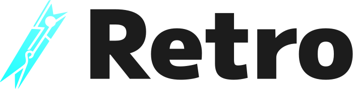 Retro logo design