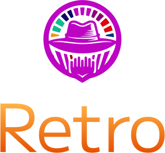 Retro logo design