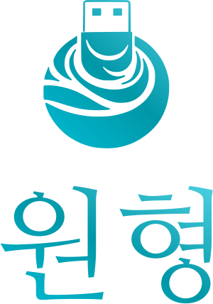 원형 logo design