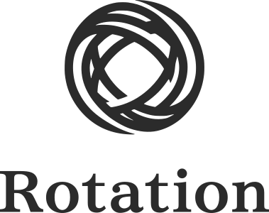 Rotation logo design