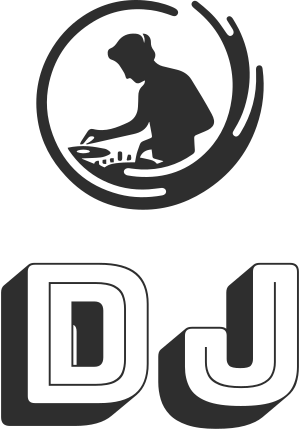DJ logo design