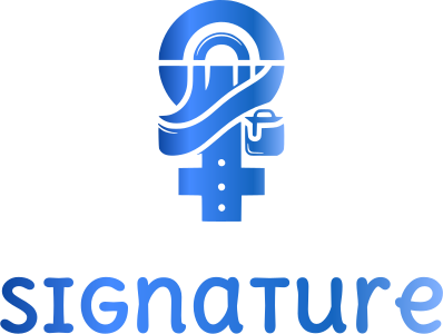 Signature logo design