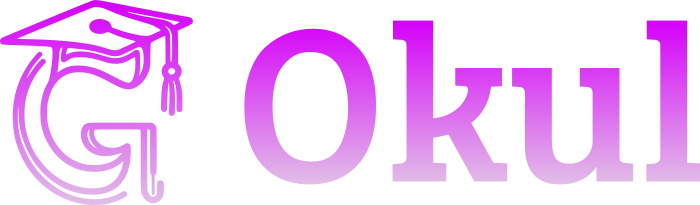 Okul logo design